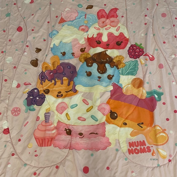 num nom Comforter Sprinkle sparkle fun vintage - Picture 6 of 12